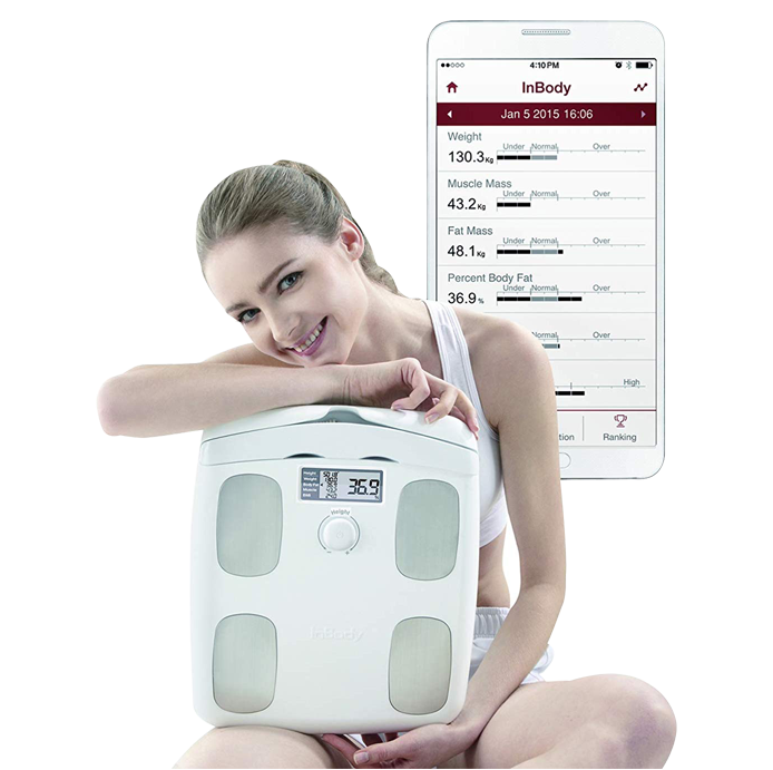 InBody H20N Smart Full Body Composition Analyzer Scale - Full Body